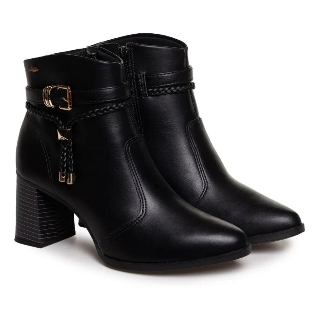 Bota Dakota Salto Grosso Feminina Preto 3