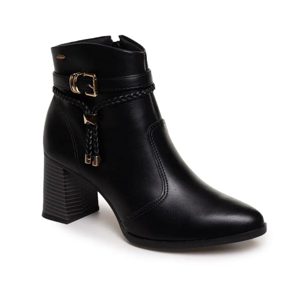 Bota Dakota Salto Grosso Feminina Preto 4
