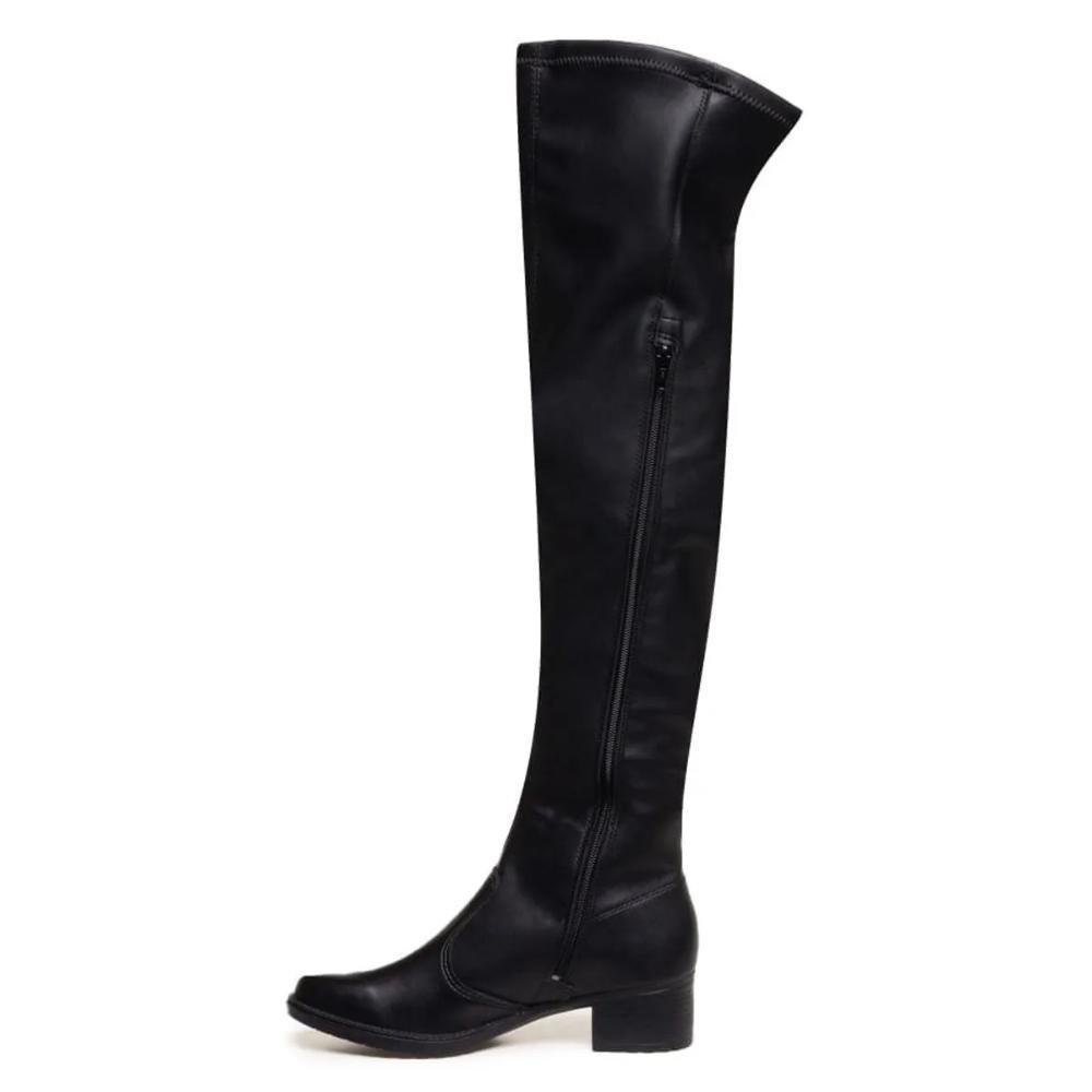 Bota Mississipi Over Feminina Preto 2