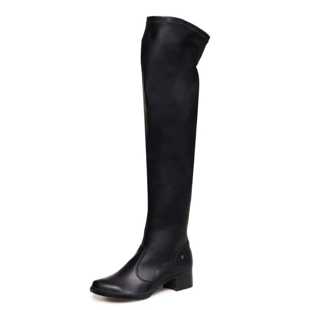 Bota Mississipi Over Feminina Preto 5