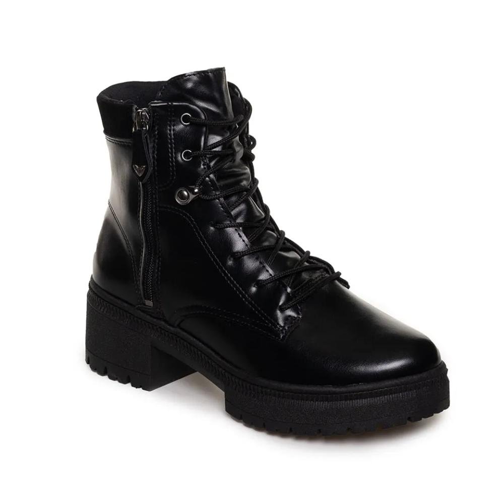 Bota Mississipi Coturno Tratorada Feminina Preto 4