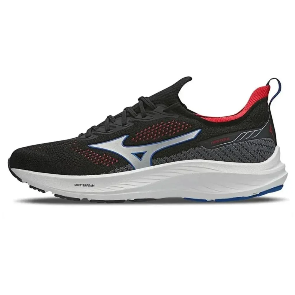Tênis Mizuno Bold Masculino Corrida Preto/Azul Marinho 2