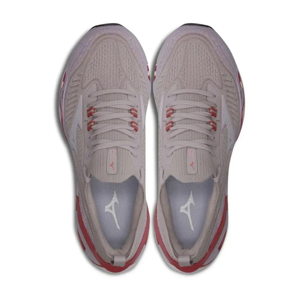 Tênis Mizuno Miz Wave Endeavor 3 Feminino Bege/Rosa 3