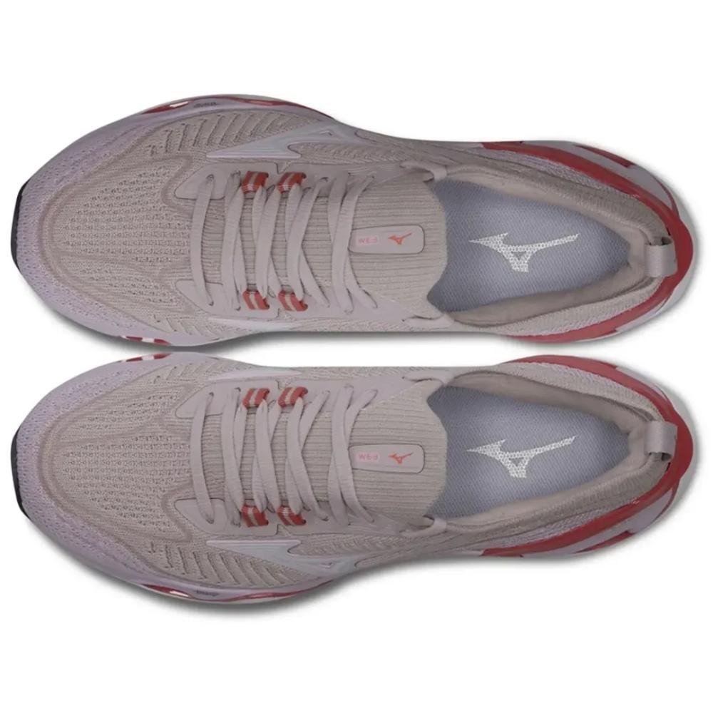 Tênis Mizuno Miz Wave Endeavor 3 Feminino Bege/Rosa 4