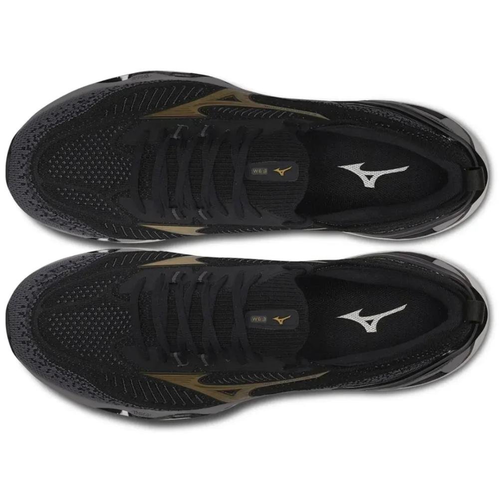 Tênis Mizuno Wave Endeavor 3 Masculino Preto/Cinza 3