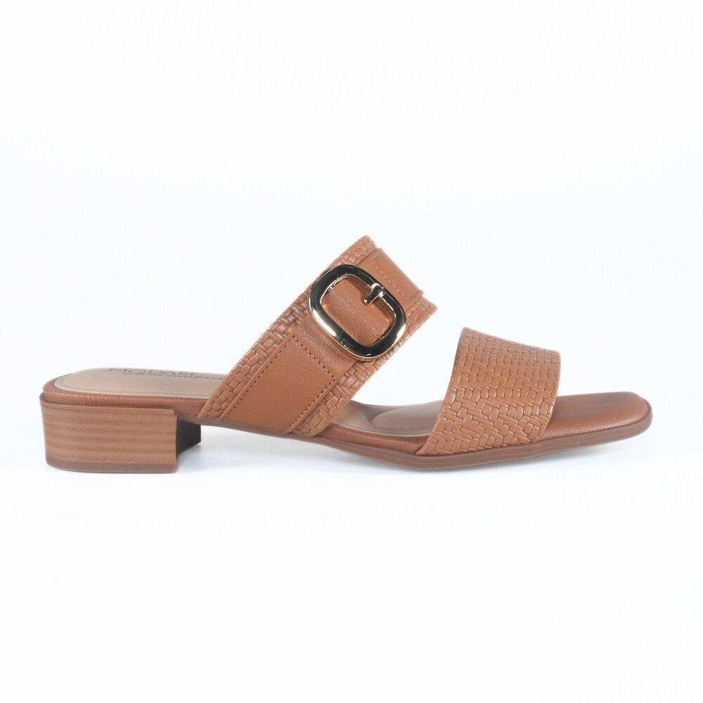 Tamanco Camel Modare Fivela Feminina Camel 2