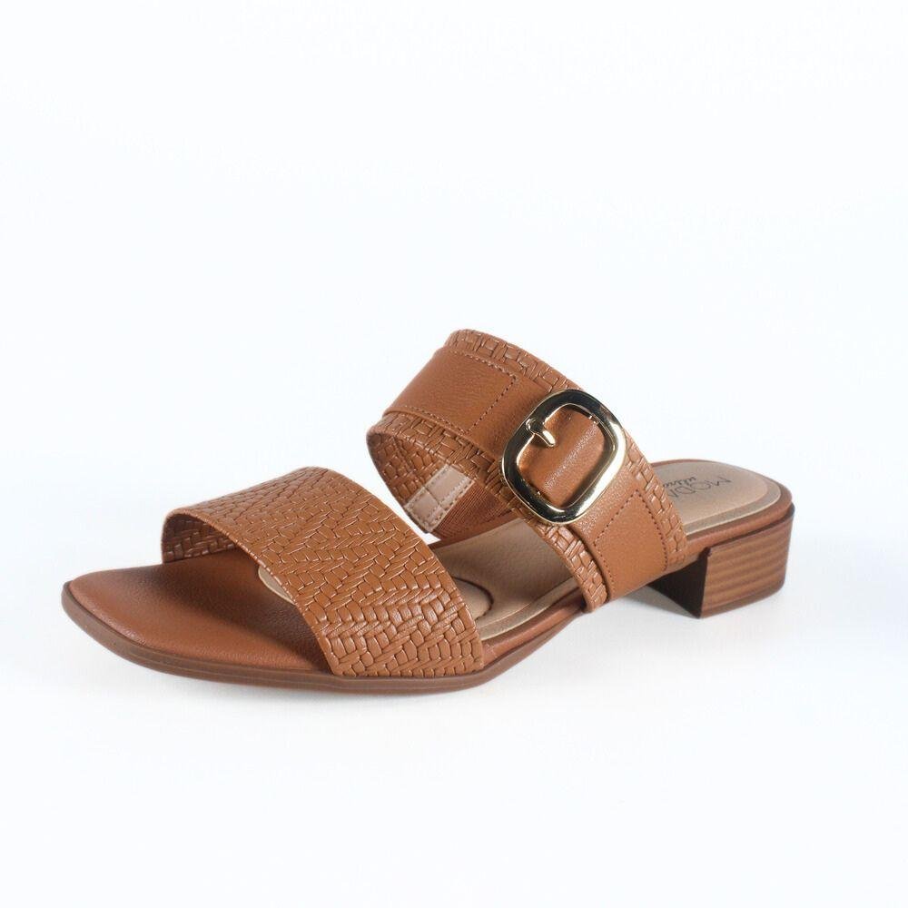 Tamanco Camel Modare Fivela Feminina Camel 4