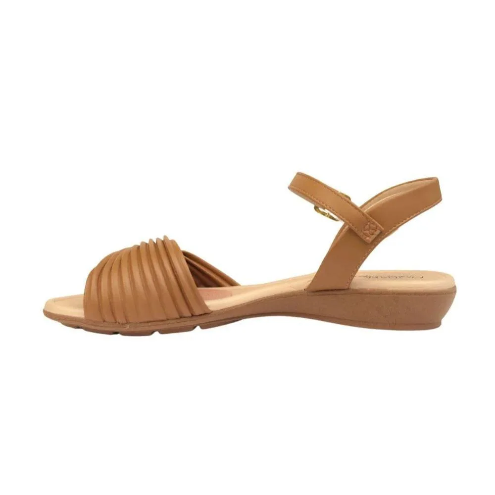 Sandália Modare Fivela Laço Feminina Camel 4
