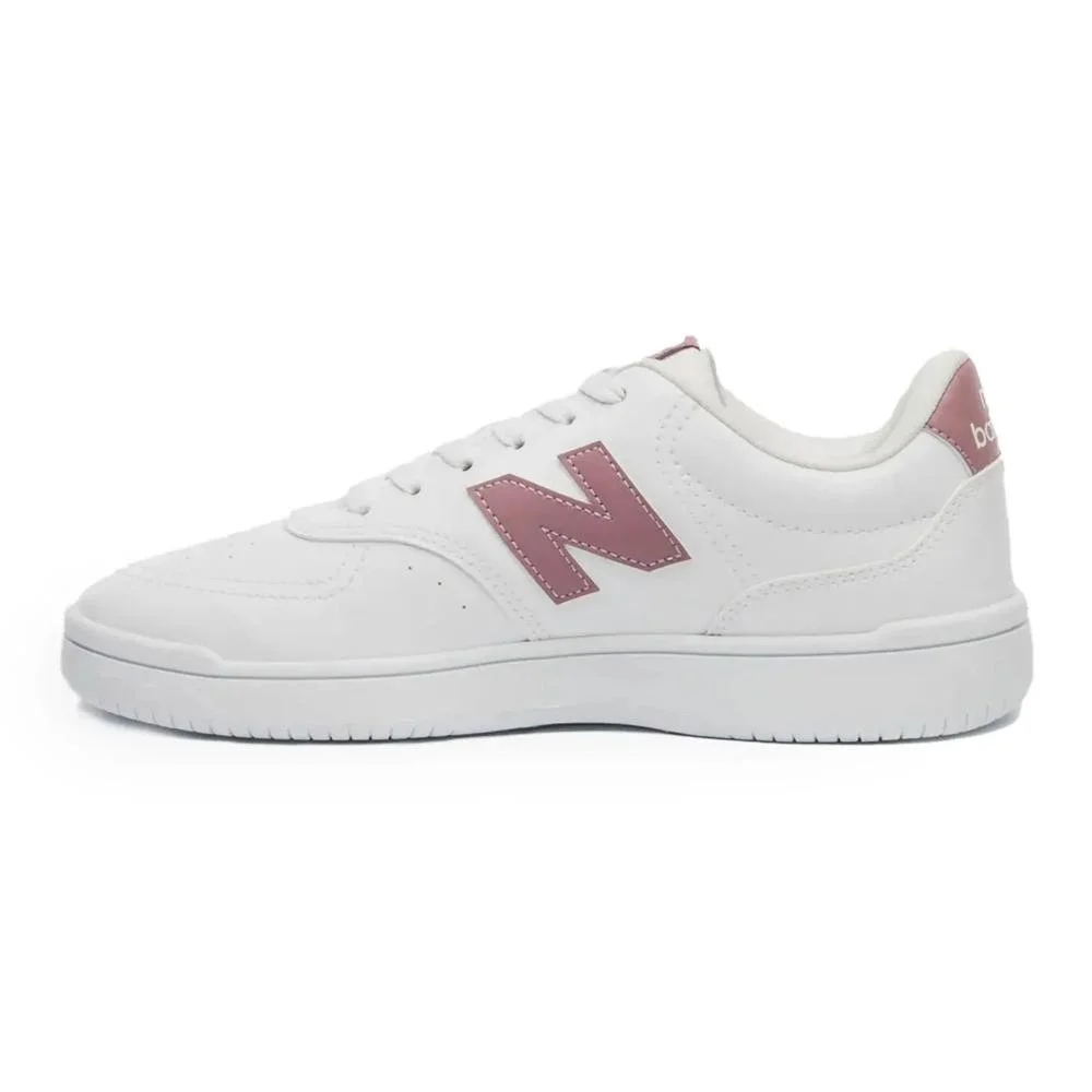 Tênis New Balance BB80 Unissex Branco/Rosa 2