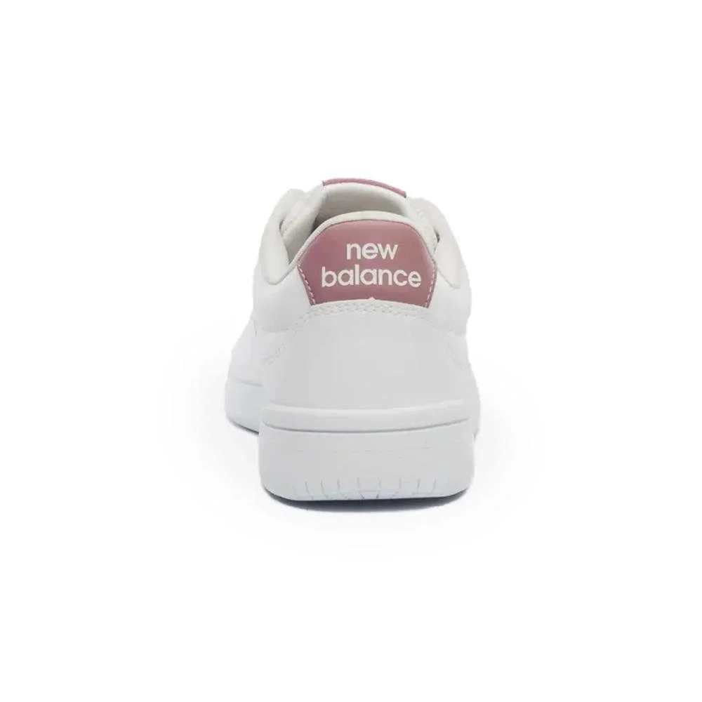 Tênis New Balance BB80 Unissex Branco/Rosa 5