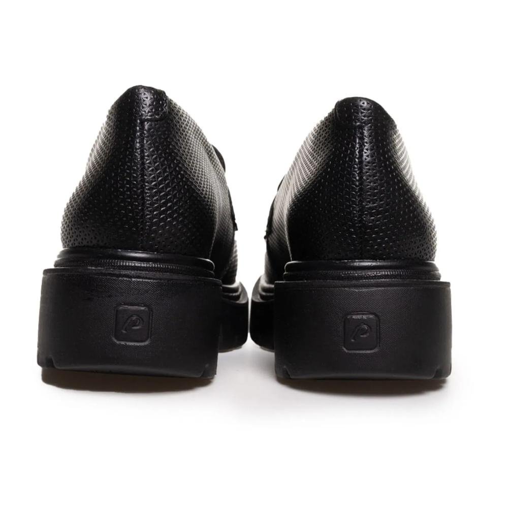Sapato Mocassim Pegada Verniz Feminino Preto 6