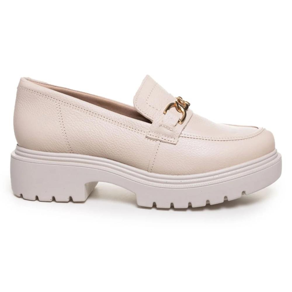 Sapato Mocassim Pegada Fivela Feminino