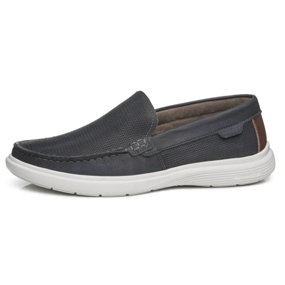 Mocassim Pegada Linha Will Masculino Azul 2