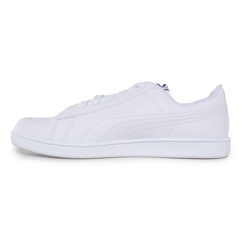 Tênis Puma Casual Up Unissex Branco/Preto 2