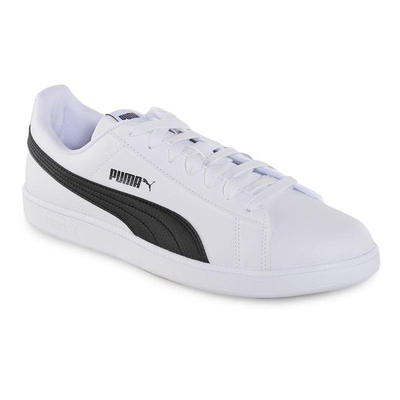 Tênis Puma Casual Up Unissex Branco/Preto 3