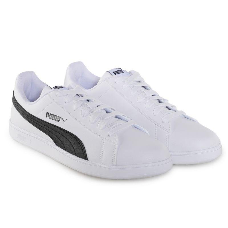 Tênis Puma Casual Up Unissex Branco/Preto 5