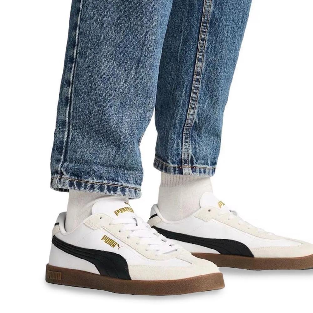 Tênis Puma Club II Era Masculino Branco/Preto 5