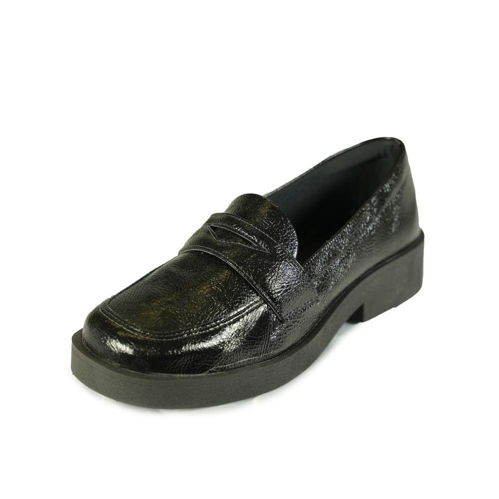 Sapato Mocassim Quiz Feminino Basic Preto 4