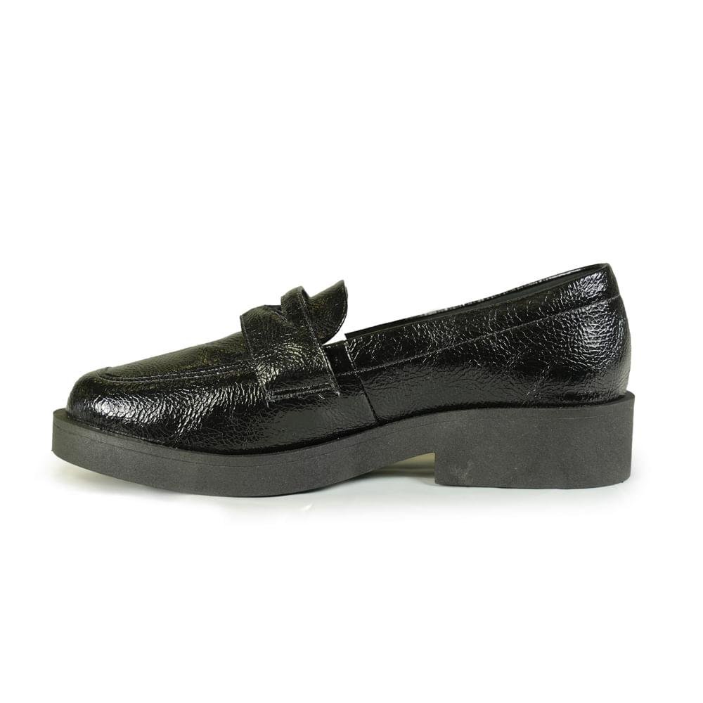 Sapato Mocassim Quiz Feminino Basic Preto 5