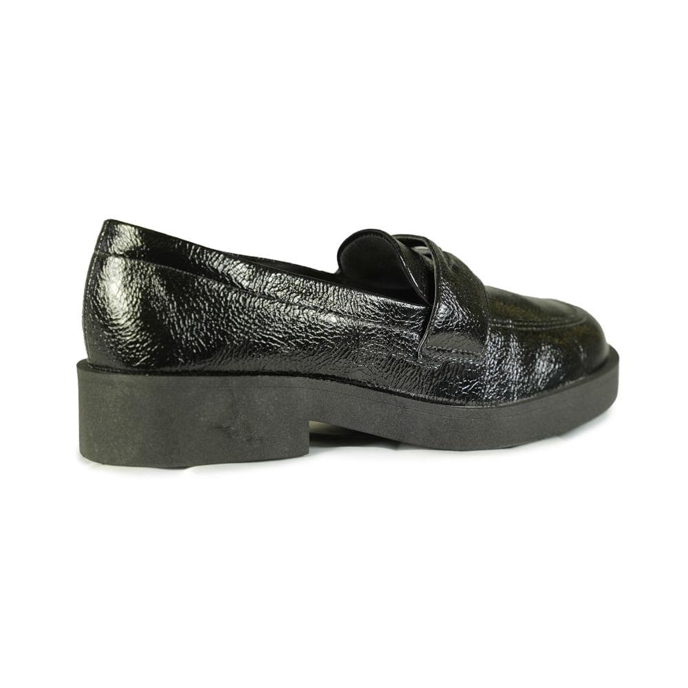 Sapato Mocassim Quiz Feminino Basic Preto 6