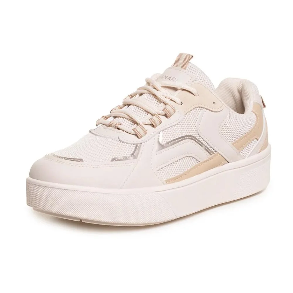 Tênis Ramarim California Feminina Creme 3