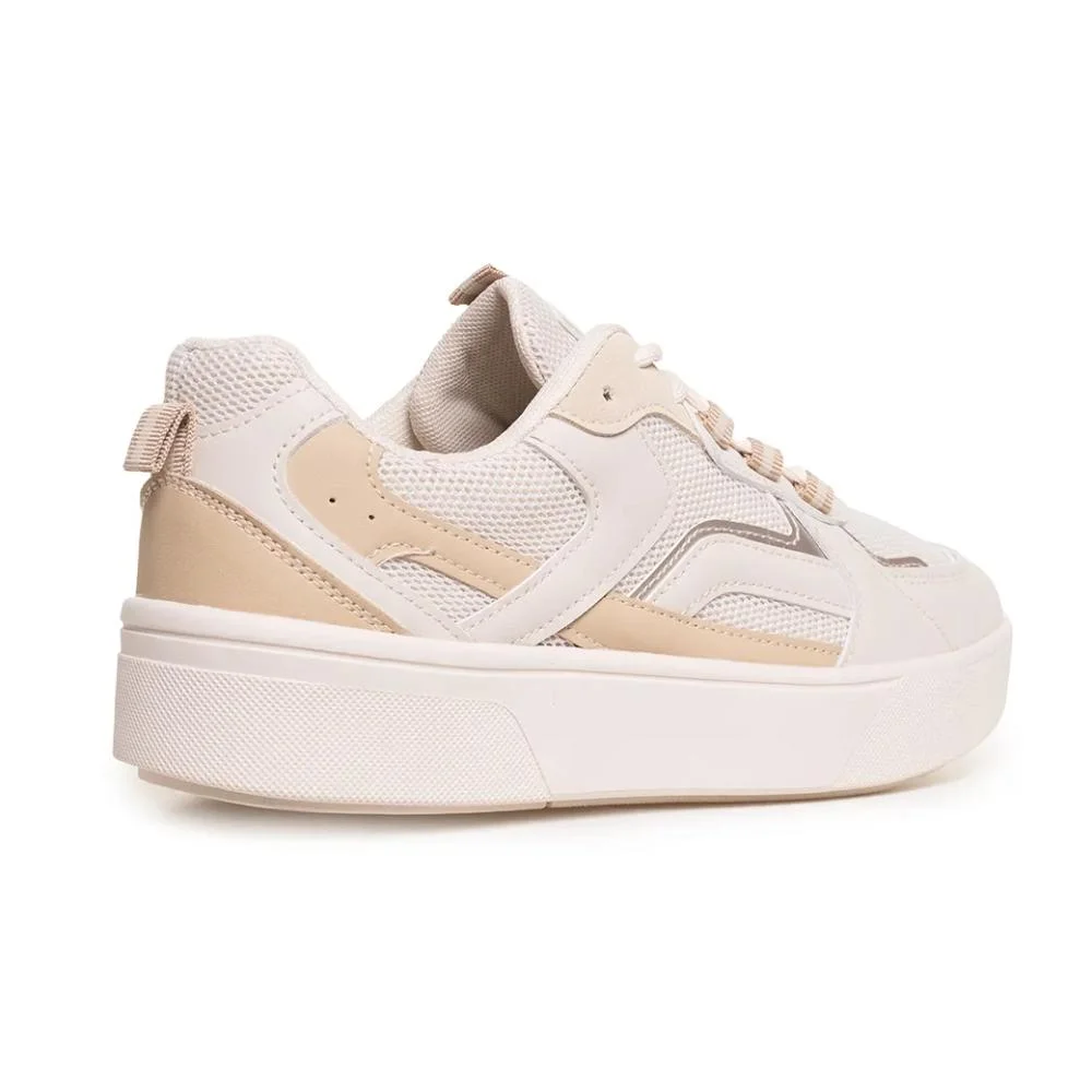 Tênis Ramarim California Feminina Creme 4