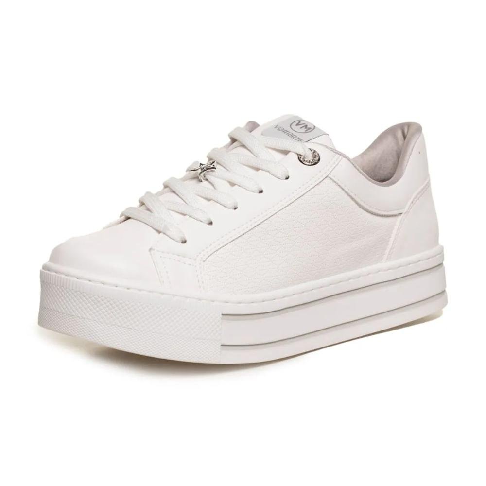 Tênis Via Marte Casual Feminino Branco 5