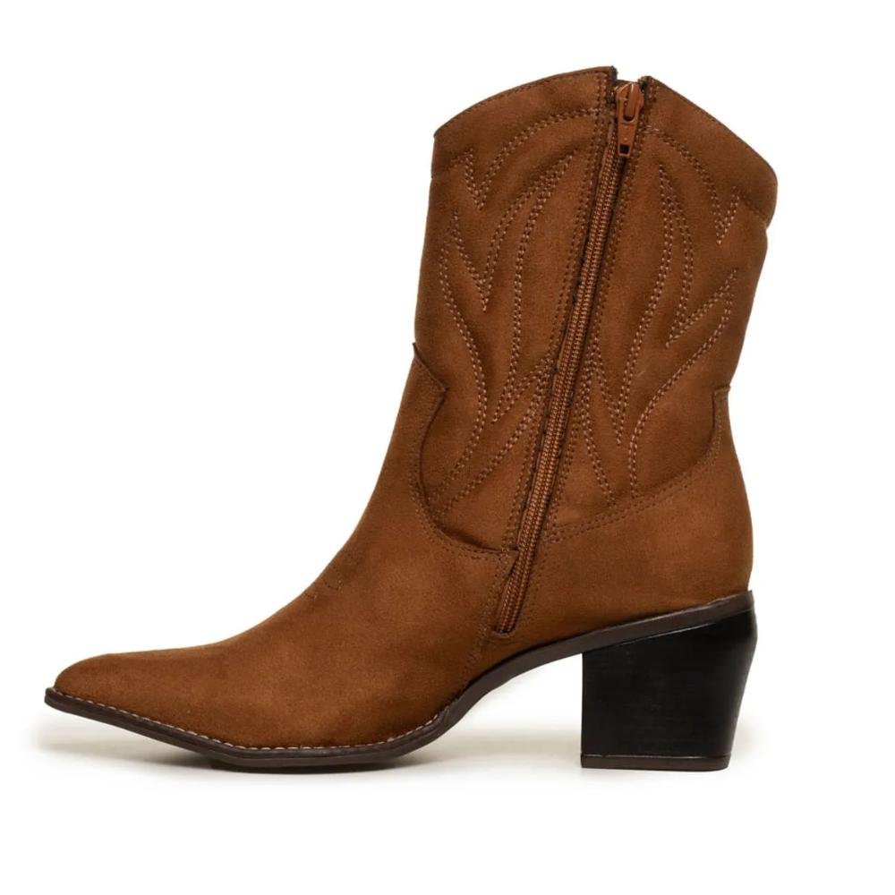 Bota Via Marte Country Feminina Marrom 2