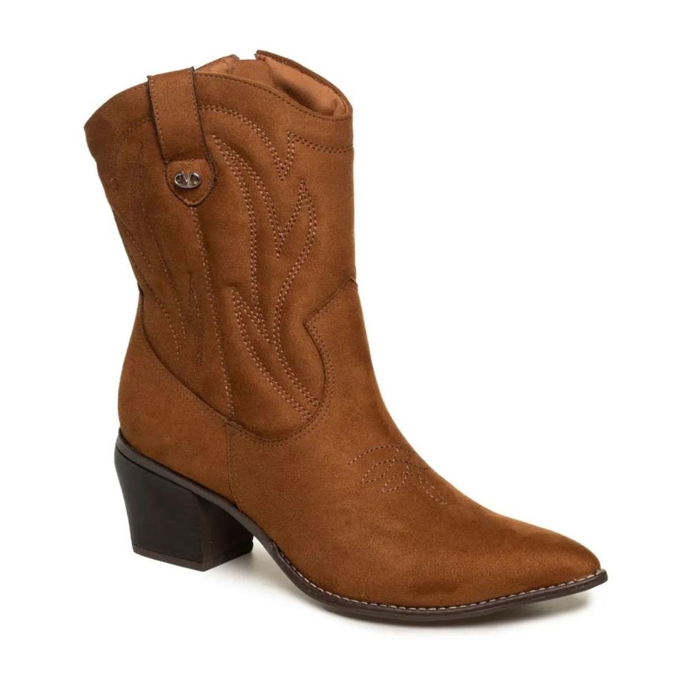 Bota Via Marte Country Feminina Marrom 4