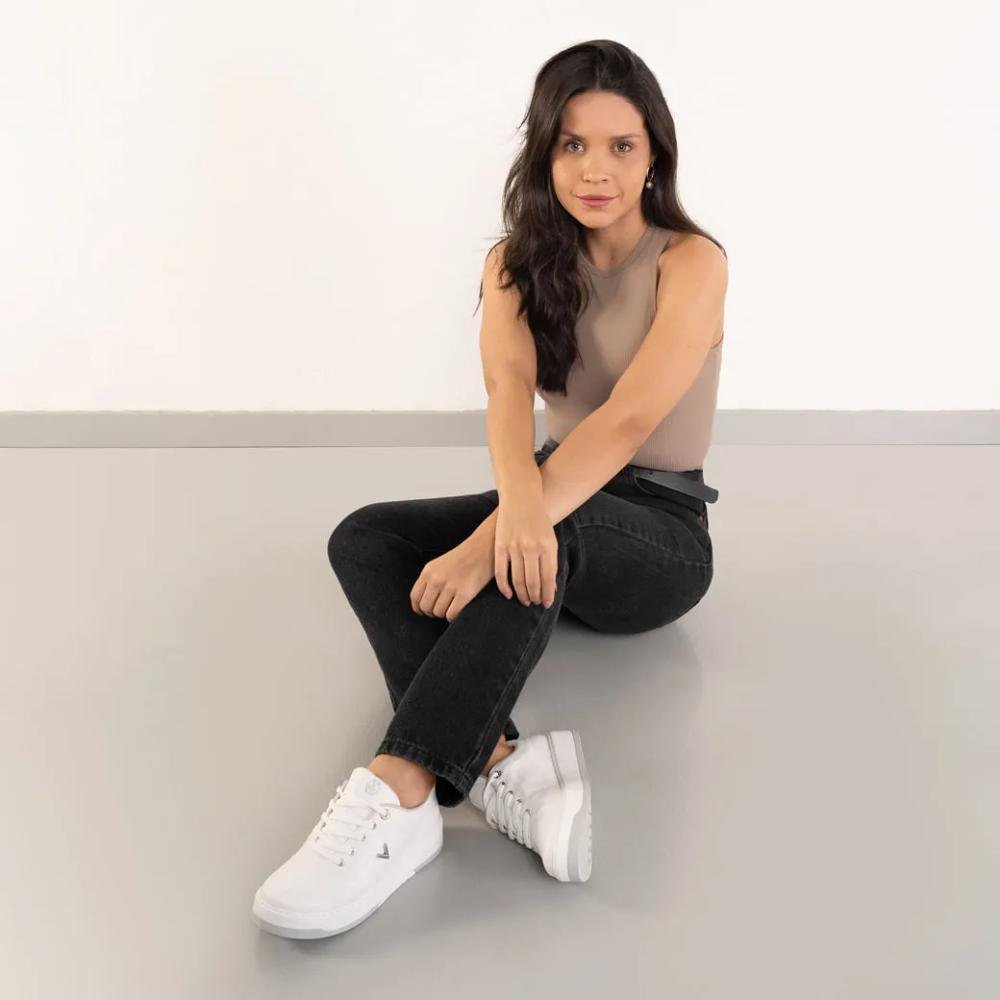 Tênis Via Marte Casual Feminino Branco 8