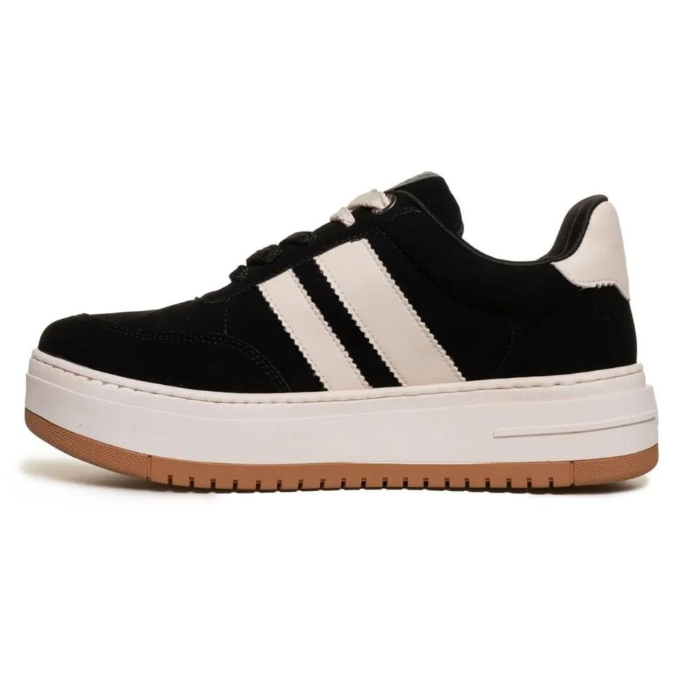 Tênis Via Marte Sneaker Flatform Feminino Preto 2