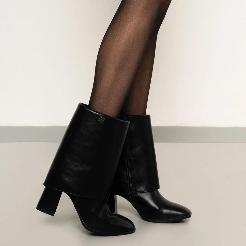 Bota Via Marte Montana Feminina Preto 6