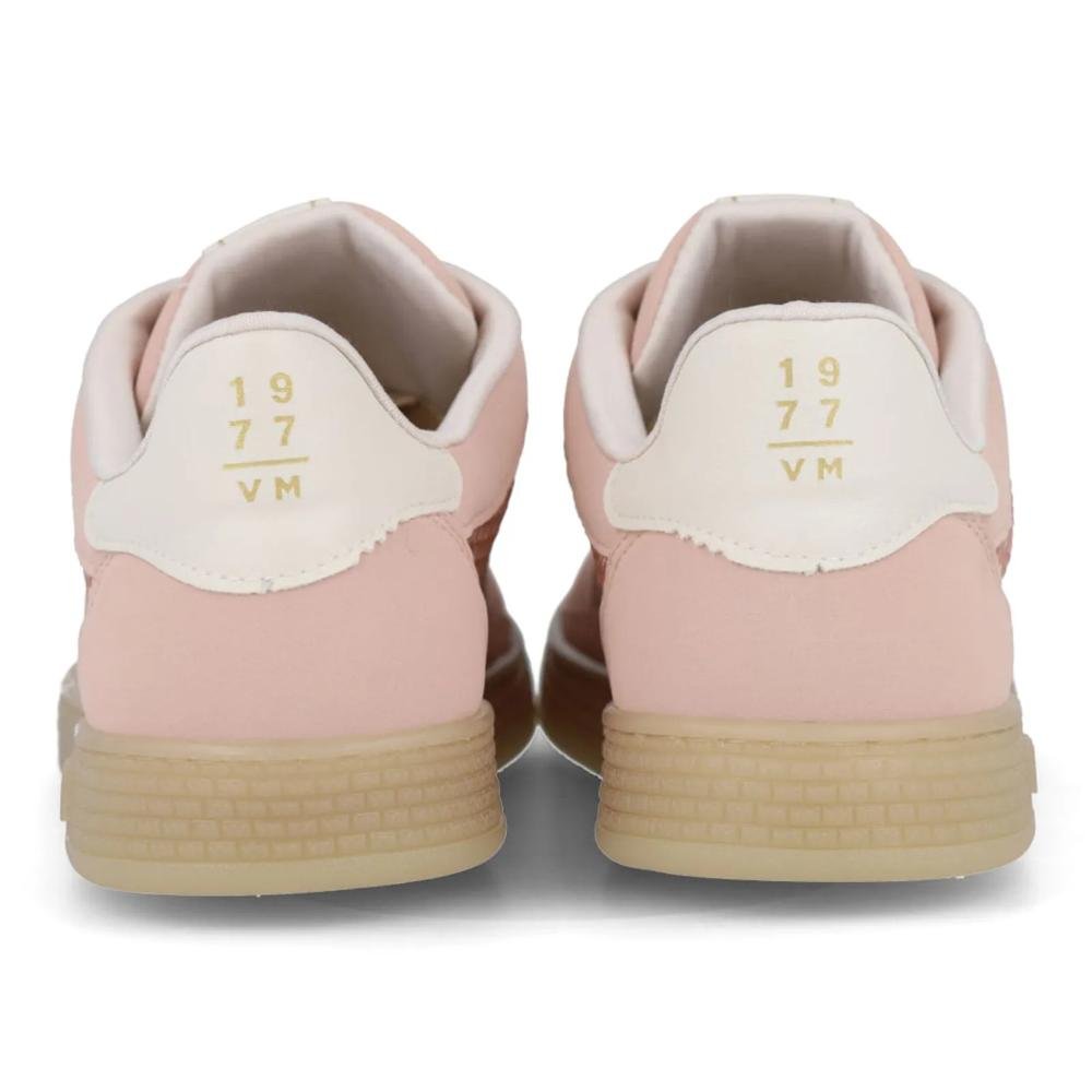 Tênis Via Marte Detalhe em Tela Feminino Rosa 7