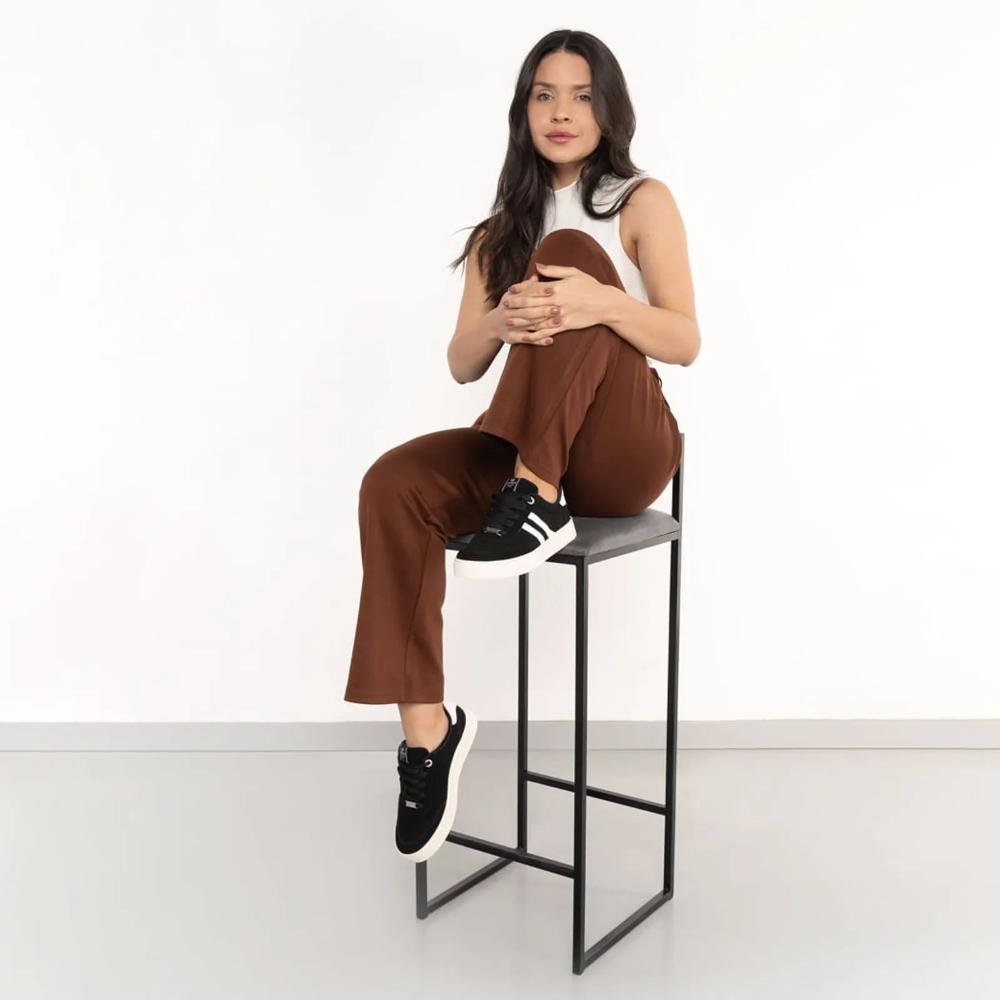 Tênis Via Marte Casual Feminino Preto 10