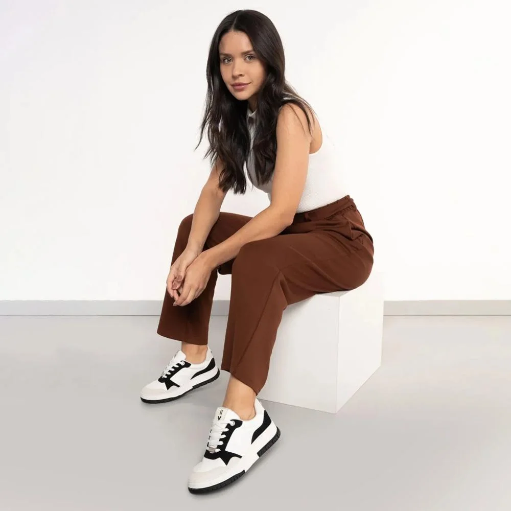 Tênis Via Marte Nobuck Feminino Branco 10