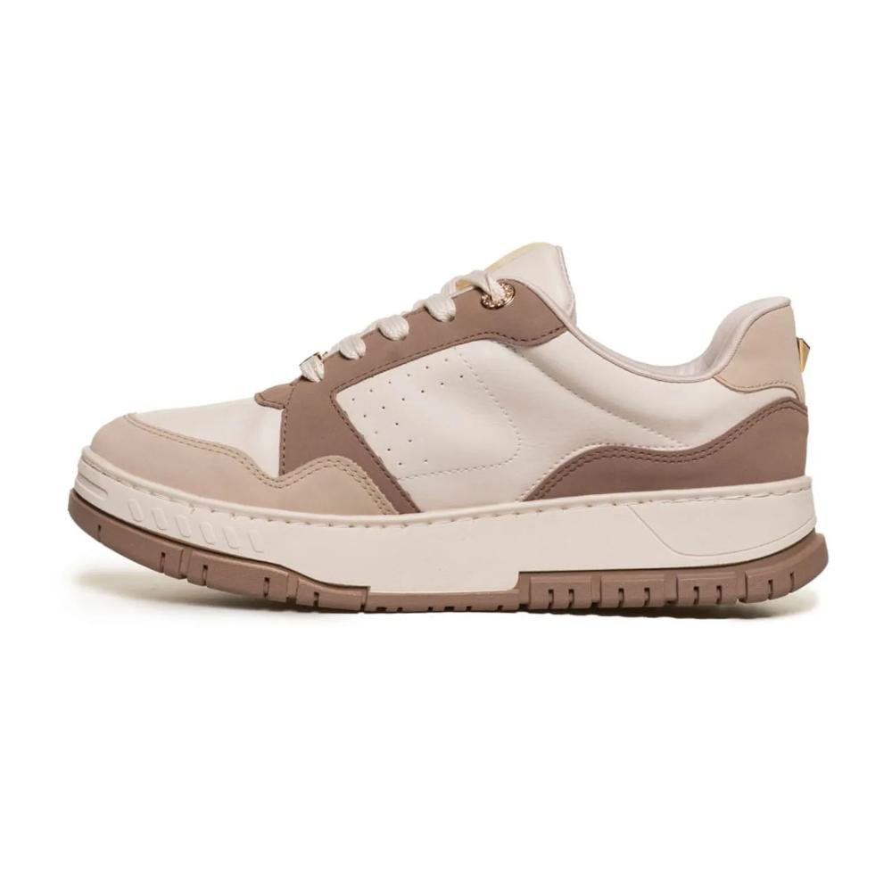 Tênis Via Marte Sneaker Urbano Feminino Marrom 2