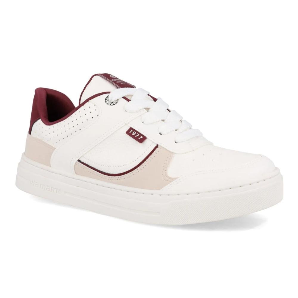 Tênis Via Marte 1977 Feminino Branco 3