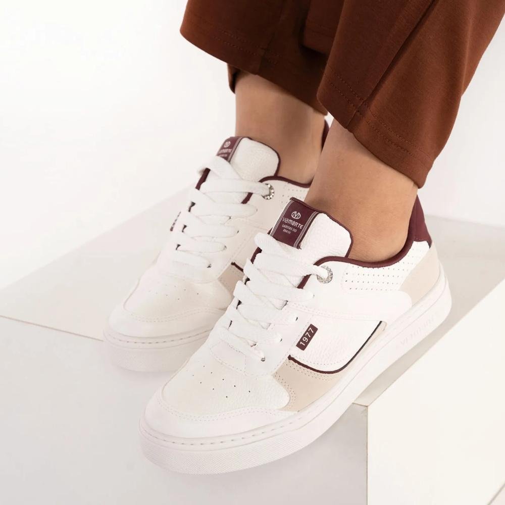 Tênis Via Marte 1977 Feminino Branco 9