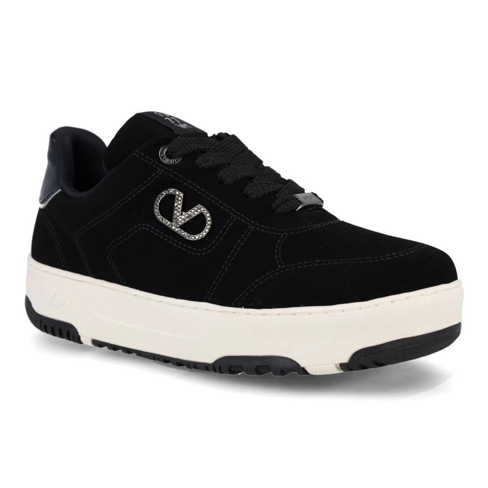 Tênis Via Marte Flatform Urbano Feminino Preto 3