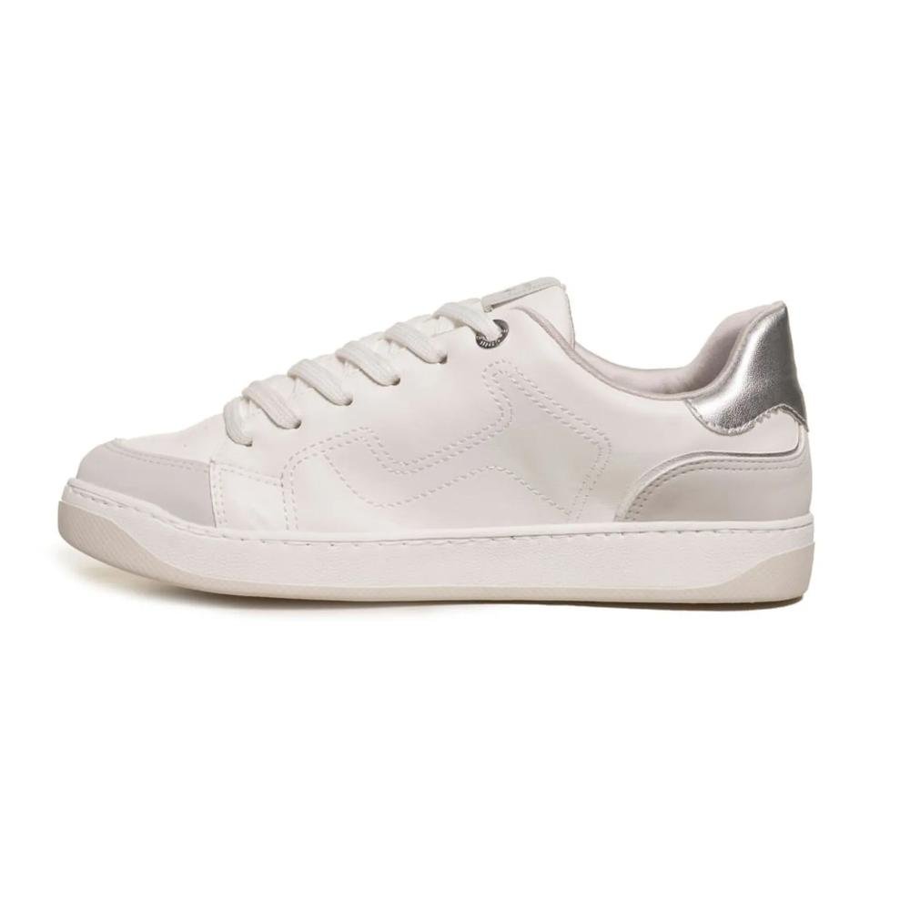 Tênis Via Marte Detalhe Metalizado Feminino Off White 2
