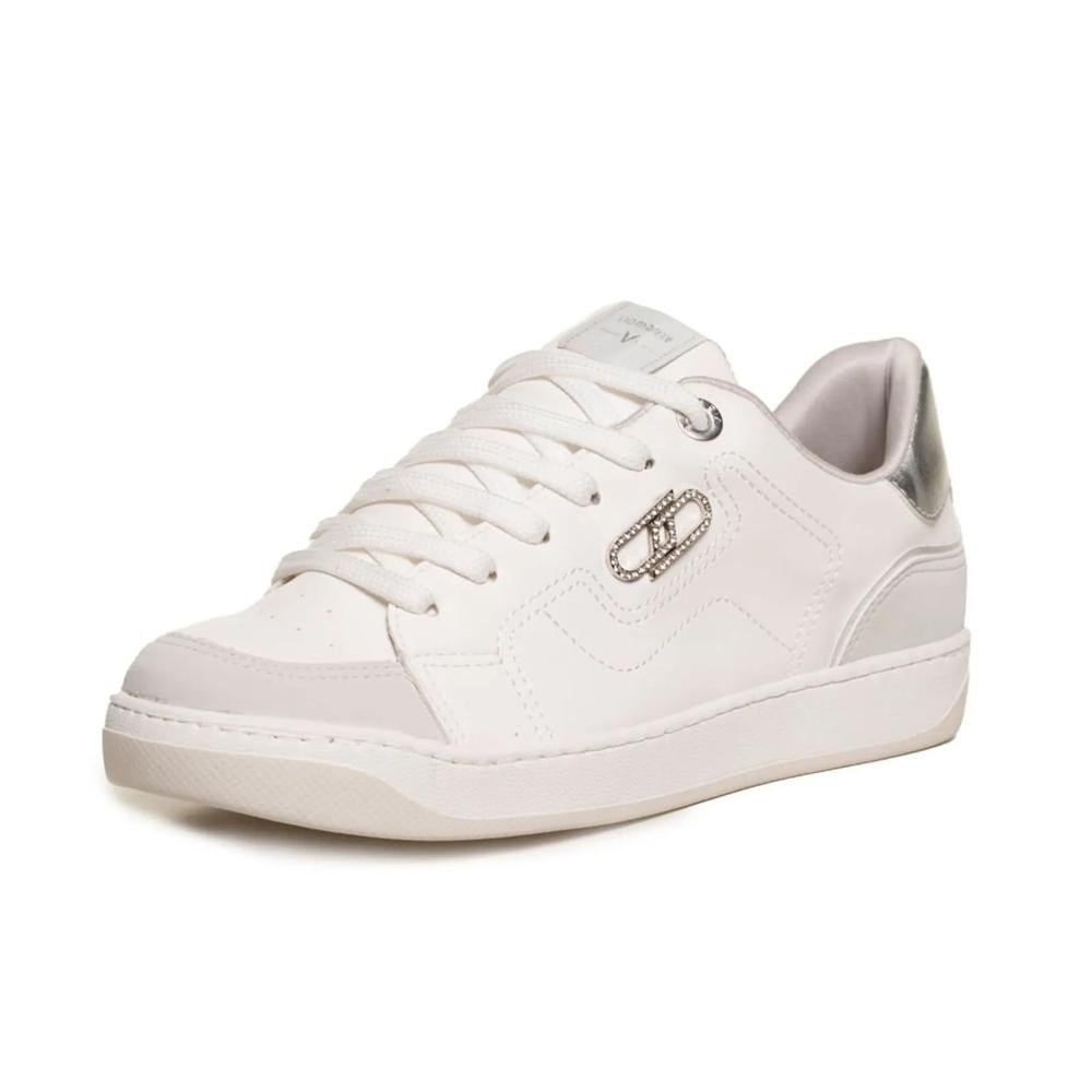 Tênis Via Marte Detalhe Metalizado Feminino Off White 5