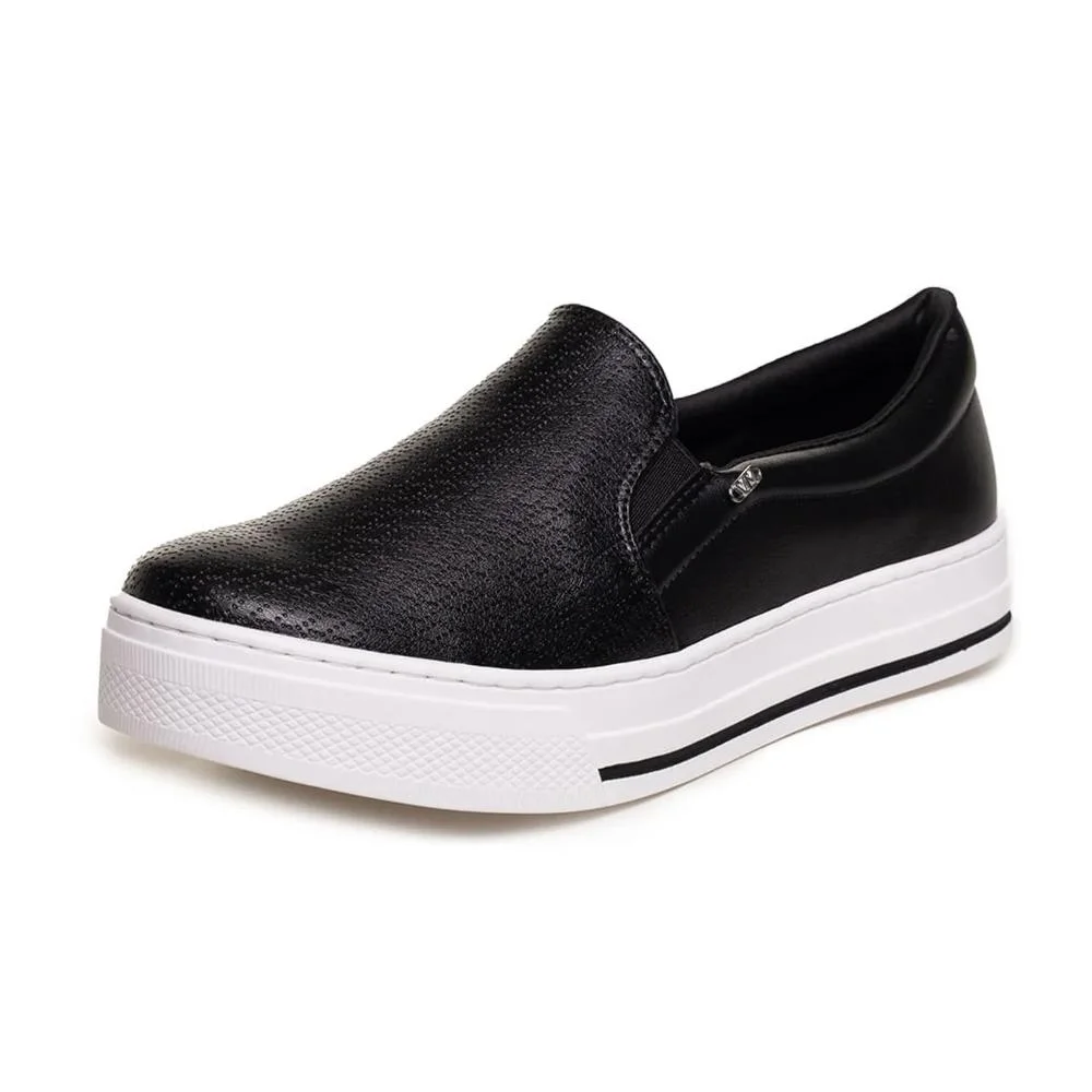 Tênis Via Marte Slip On Feminino Preto 5