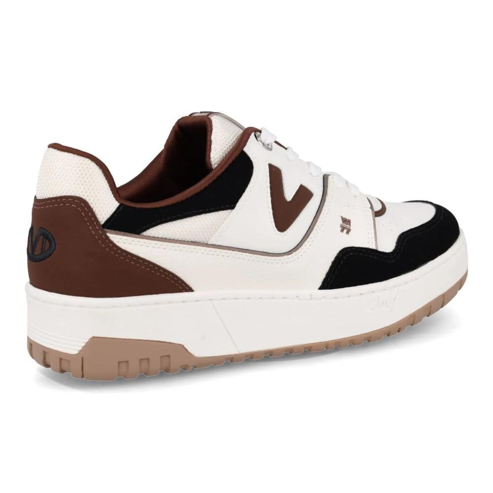 Tênis Via Marte Chunky Feminino Branco/Marrom 5