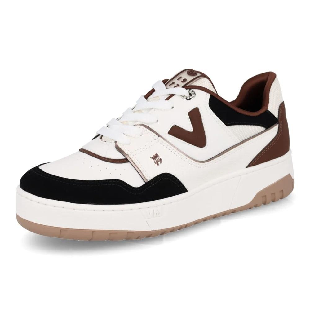 Tênis Via Marte Chunky Feminino Branco/Marrom 4