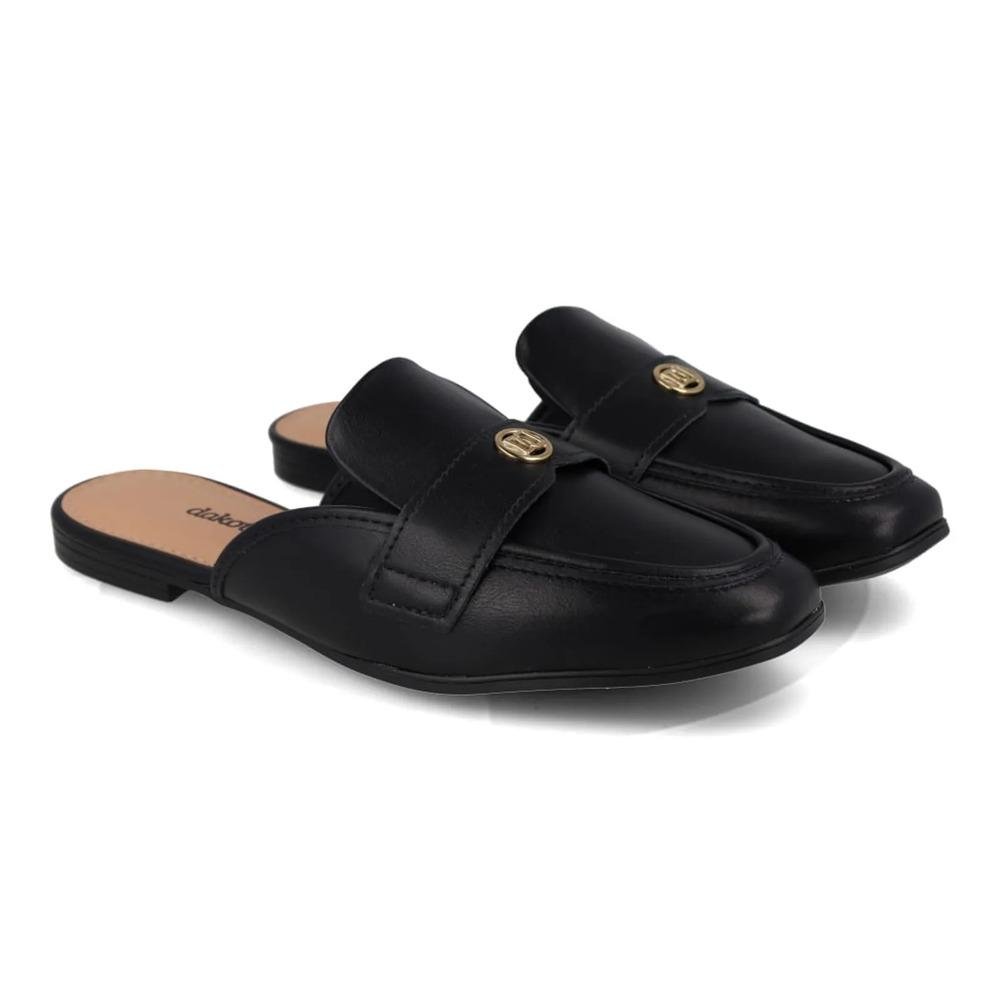 Sapato Mule Dakota Monocolor Feminino Preto 2