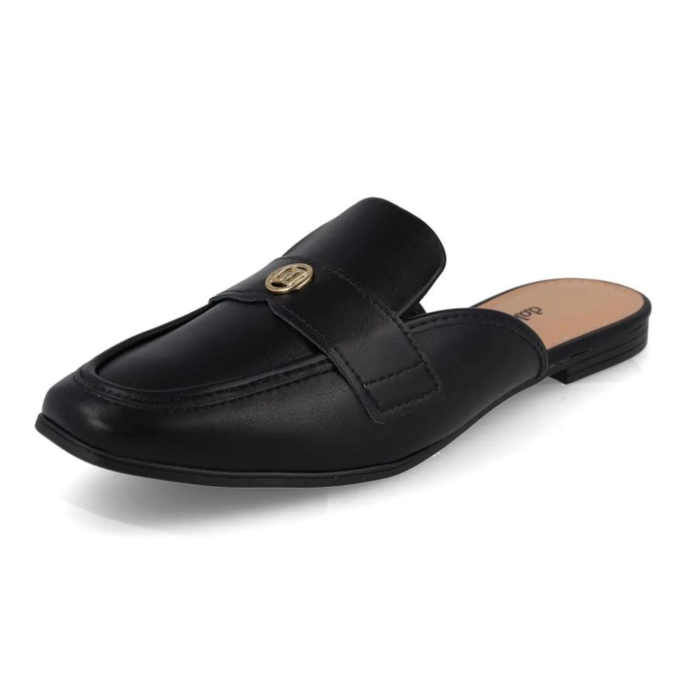 Sapato Mule Dakota Monocolor Feminino Preto 3