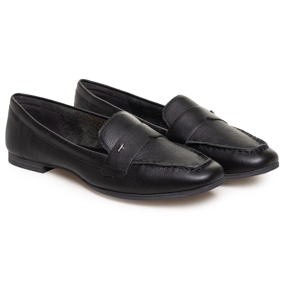Sapato Mocassim Dakota Feminino Preto 4