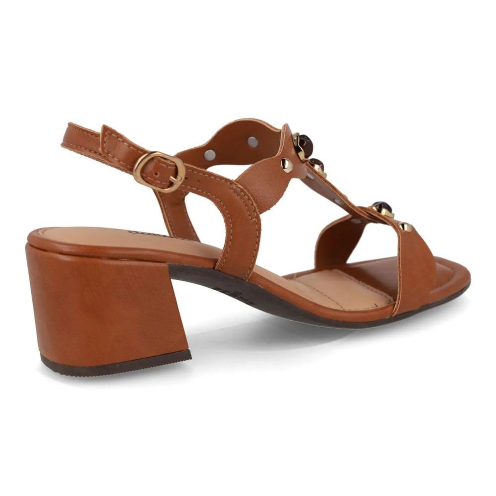 Sandália Dakota Salto Bloco Feminina Marrom 6