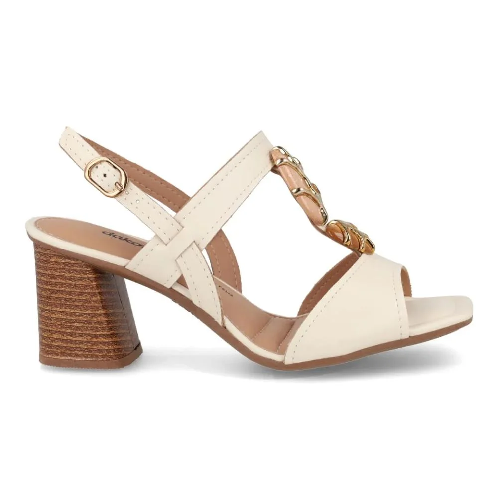 Sandália Dakota Salto Bloco Feminina