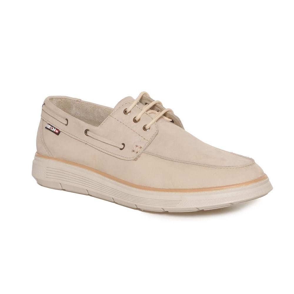 Mocassim Ferracini Index Masculino Bege 2